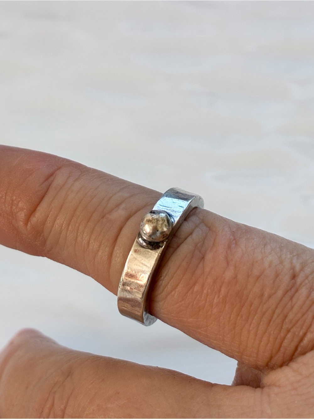 Sterling Silver Ball Ring
size 5 - Picture 5 of 8
